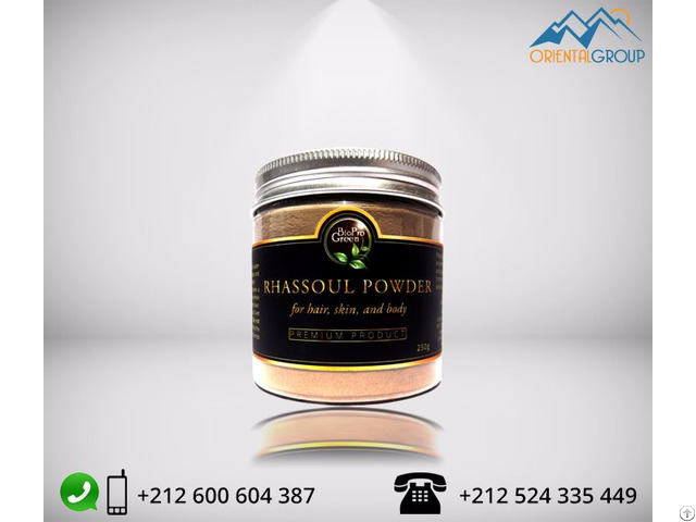 Moroccan Lava Clay Ghassoul Rhassoul Powder