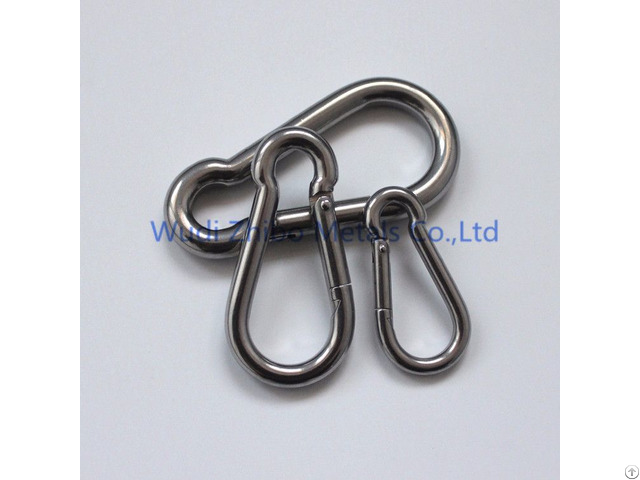 Stainless Steel Snap Hook With Eyelet And Screw