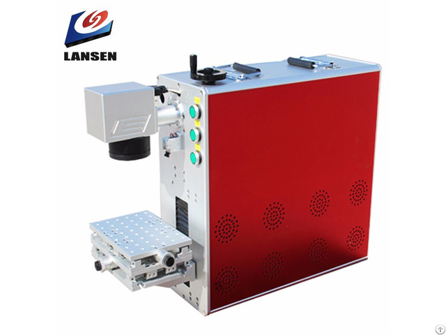 Portable Metal Engraving Fiber Laser Marking Machines With Ce Fda