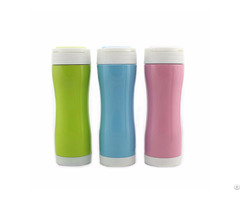 Zc Cf G Vacuum Insulation Bottom Sleeve Stainless Steel Multi Function Coffe Mug 420ml Car Cup