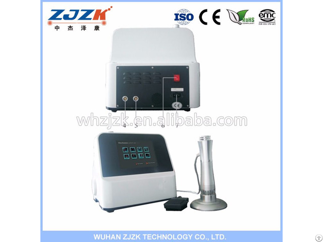 Zjzk Offer High Frequency Operation Sw5s Shockwave Therapy Machine For Sports Injury And Joints Pain