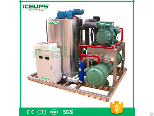 Industrial Flake Ice Machine With Capacity 5ton 24h
