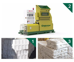 Plastics Foam Melting Machine Of Greenmax Mars Series