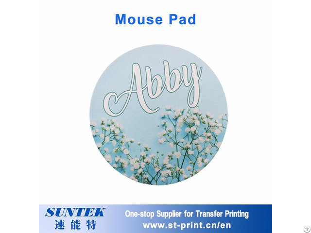 Sublimation Rectangle Heart Round Shaped Game Mouse Pad For Sale