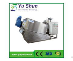 Good Performance Stainless Steel 304 Screw Sludge Dewatering Press For Water Treatment