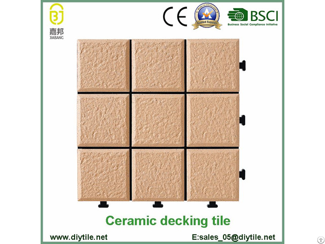 Garden Diy Ceramic Deck Tile