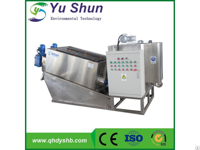 Economical Screw Filter Press For Sludge Dewatering Treatment