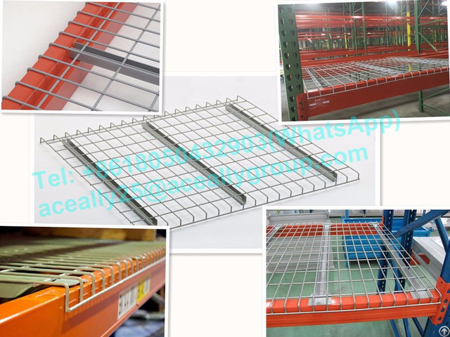 Steel Pallet Rack Wire Mesh Decking