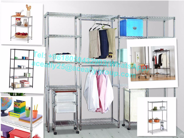 Nsf Grid Wire Modular Shelving And Storage Cubes