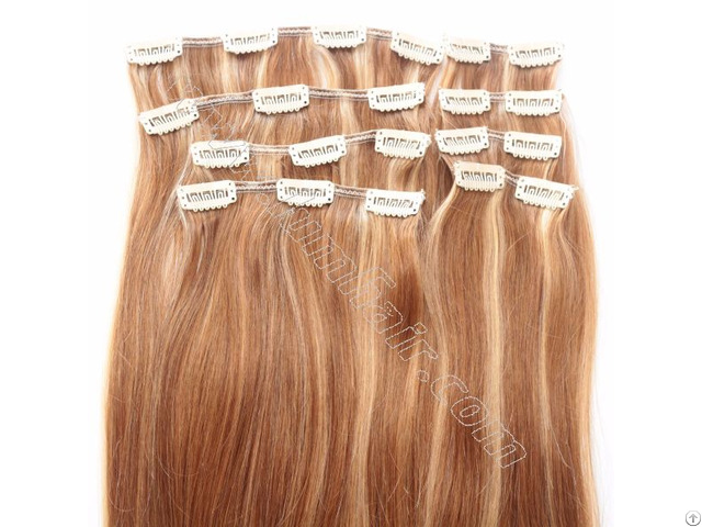 Clip In Human Hair Extensions From Chinese Factory