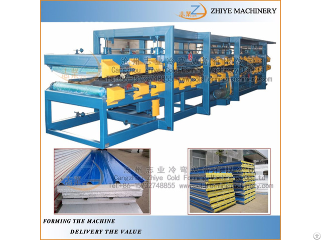 Sandwich Roof Wall Tiles Forming Machine