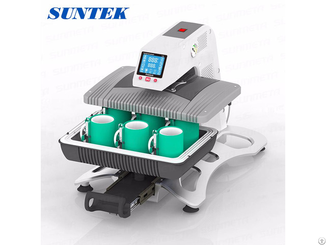 Sublimation Heat Press Machine St 420 With Air Pump