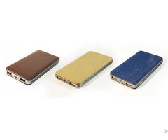 Pp Lja88 Leather Power Bank