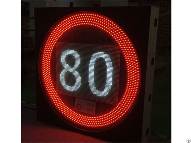 Led Display For Variable Speed Limited Sign