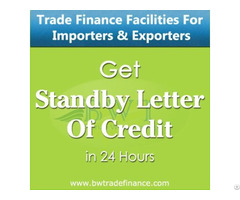 Avail Standby Letter Of Credit For Importers And Exporters