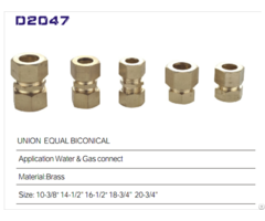 Zg Brass Fittings