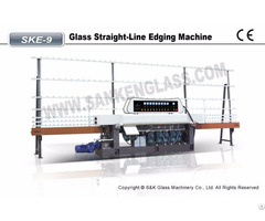 Sanken Glass Straight Line Edging Machine Ske-9