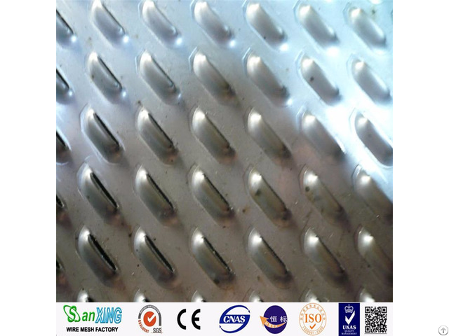 Stainless Steel Flat Perforated Metal Sheet