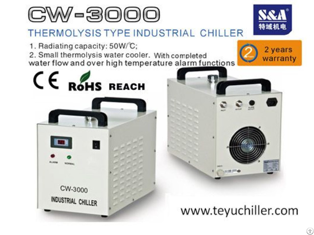 S And A Water Cooler Cw 3000 For Cooling 80w Optics And Lasers