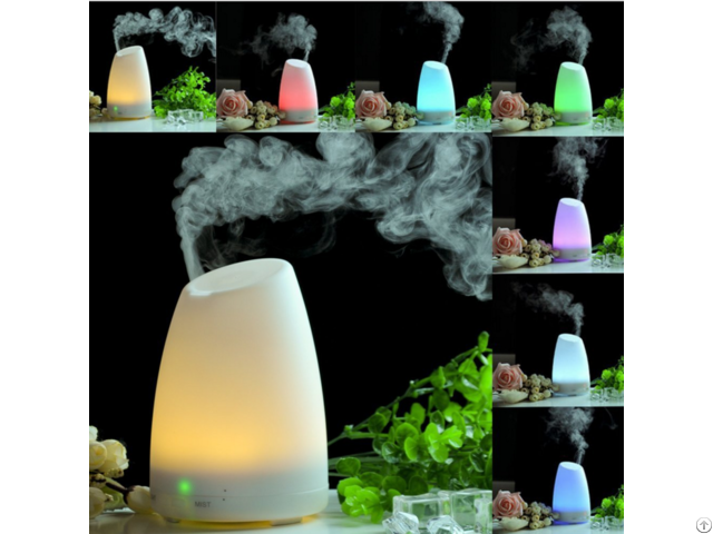 Color Changing Led Light Ultrasonic Aroma Humidifier Essential Oil Diffuser