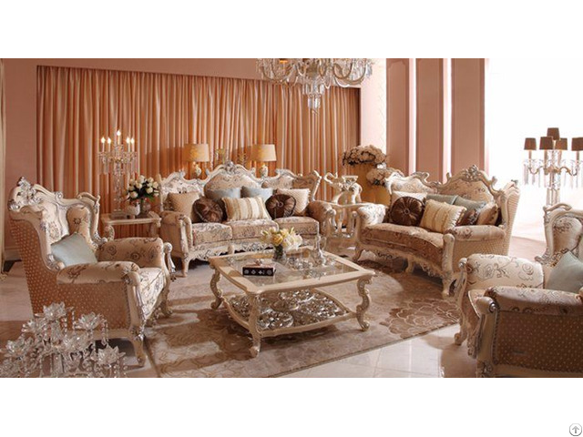 Fabric Sofas With Classical Style In Livingroom Furniture