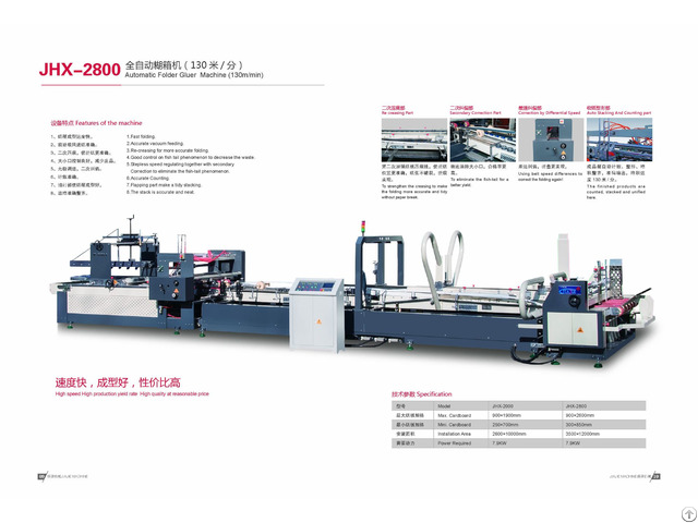 Automatic Folder Gluer Machine