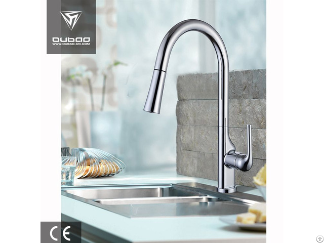 Deck Mounted Mixer Taps Modern Design Luxury European Kitchen Faucet Ob D47