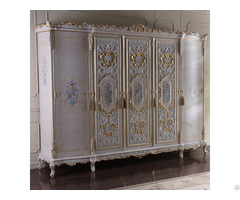 Baroque Solid Wood Wardrobe