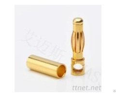 Amass 4 0mm 24k Gold Banana High Current Plug And Socket