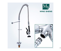 Wholesale Price Economical Deck Mount Commercial Kitchen Pre Rinse Unit Faucet Spray