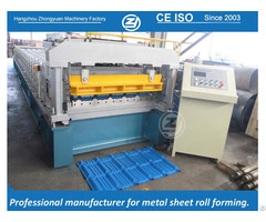 Metal Glazed Tile Forming Machine