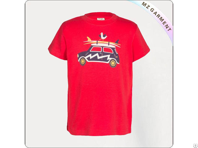 Kids Organic Car T Shirt