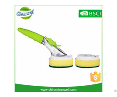 Soap Dispensing Sponge Dish Brush