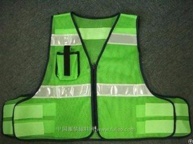 100 Percent Polyester Knitting Class2 Trrafic Reflective Safety Vest