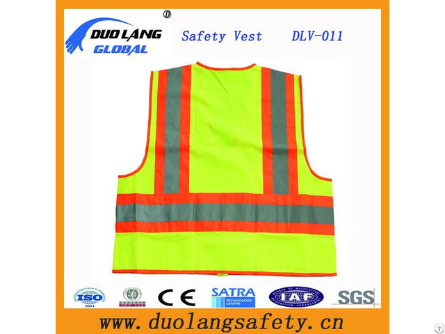 Reflective Safety Clothing Roadway Warning Vest