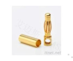 Amass 4 0mm 24k Socket Gold Connector Banana Plug