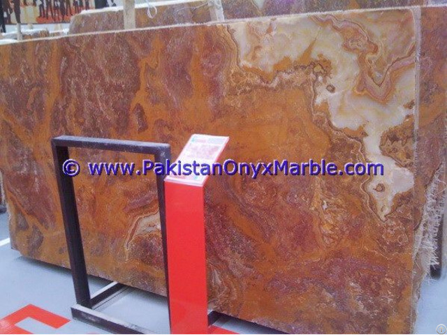 Free Sample For Most Popular Red Onyx Slabs