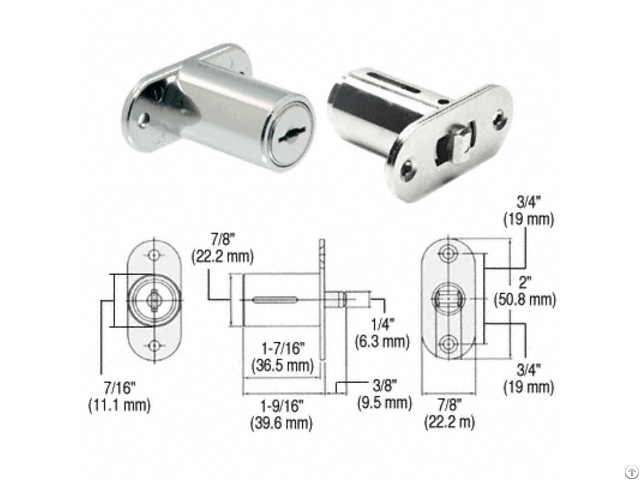 Zinc Plunger Lock Die Casting T Bolt