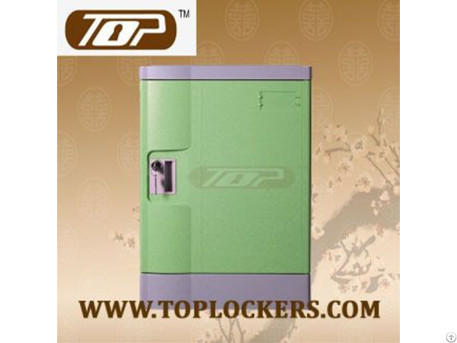 Four Tier Beach Lockers Abs Plastic Green Color