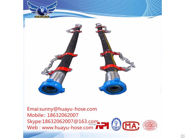 Rotary Drilling Hose With Lift Eyes For Safe Handling