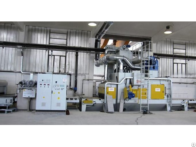 Continuous Belt Shot Blasting Machine