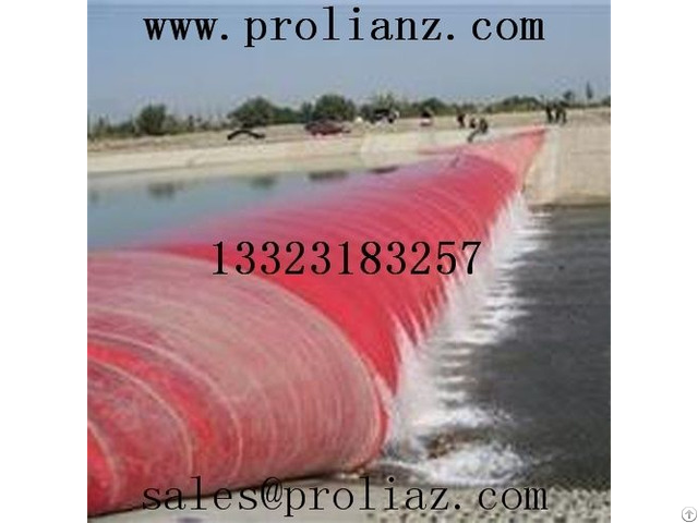 Manufacturer Supply Hydropower Inflatable Dam To Saudi Arabia