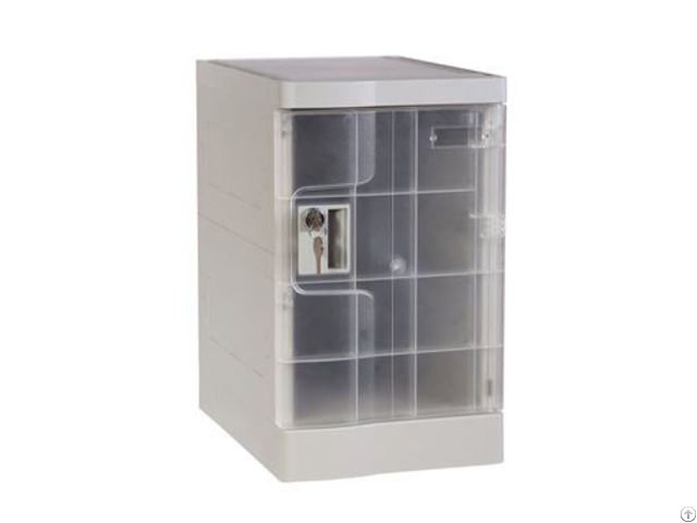 Transparent Mini Plastic Lockers