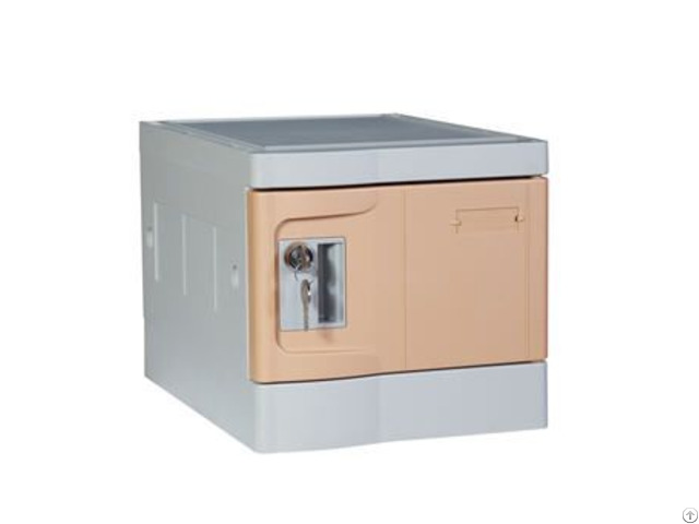 Plastic Mini Lockers Coffee Colour