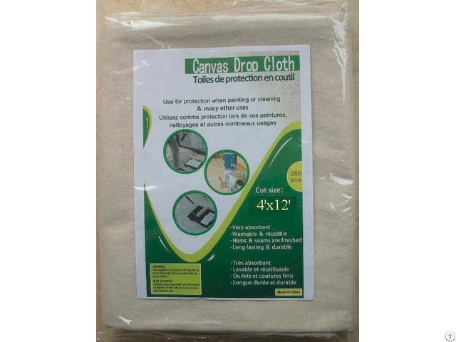 Heavy Duty Cotton Sheet Canvas Drop Cloth