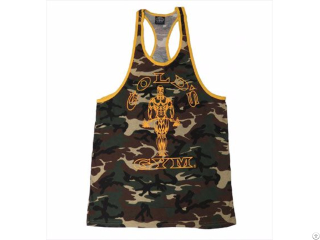 Tank Top Singlet Stringer Power Lifting Weightlifting Boxing Gym Wear