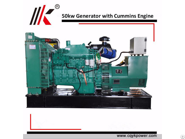 50kw Small Water Cooled Diesel Generator Chinese Manufacturer