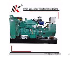50kw Small Water Cooled Diesel Generator Chinese Manufacturer