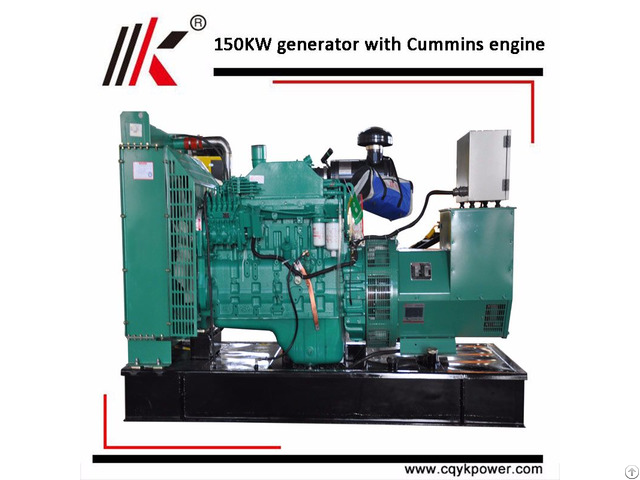 Best Cummins Diesel Generator 150kw Chinese Manufacturer