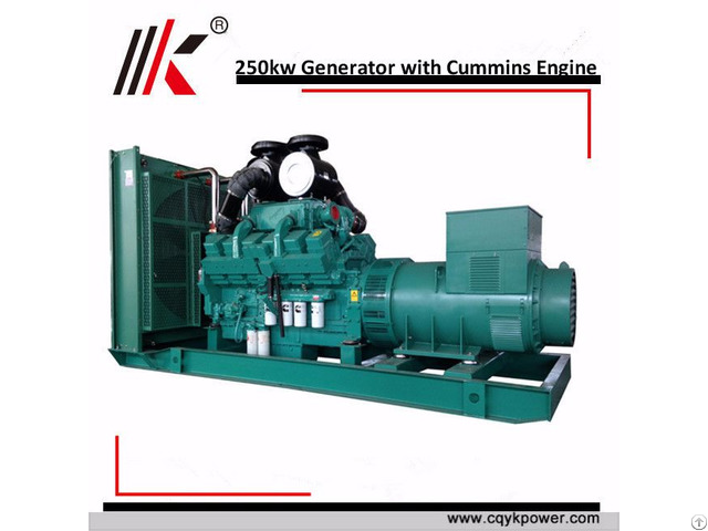 Genuine 250kw Cummins Diesel Genset Price For Sale